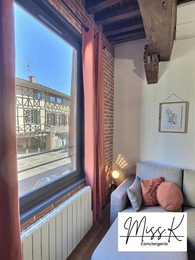 Appartamento "La Fenetre Sur Le Marche" De Miss.K Conciergerie Châtillon-sur-Chalaronne Esterno foto